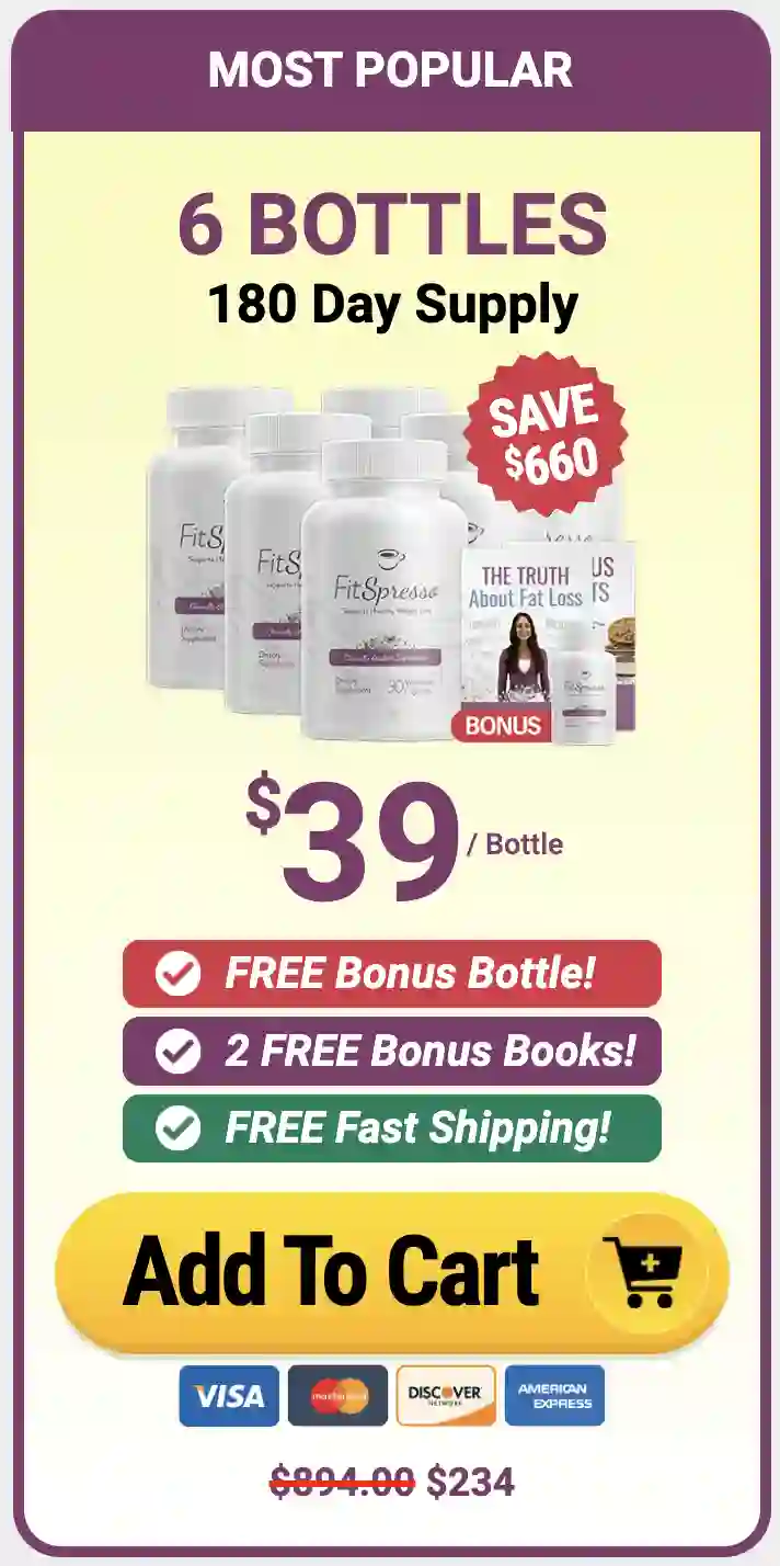 Fitspresso 6 bottle price 